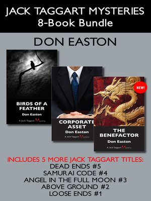 cover image of Jack Taggart Mysteries 8-Book Bundle
